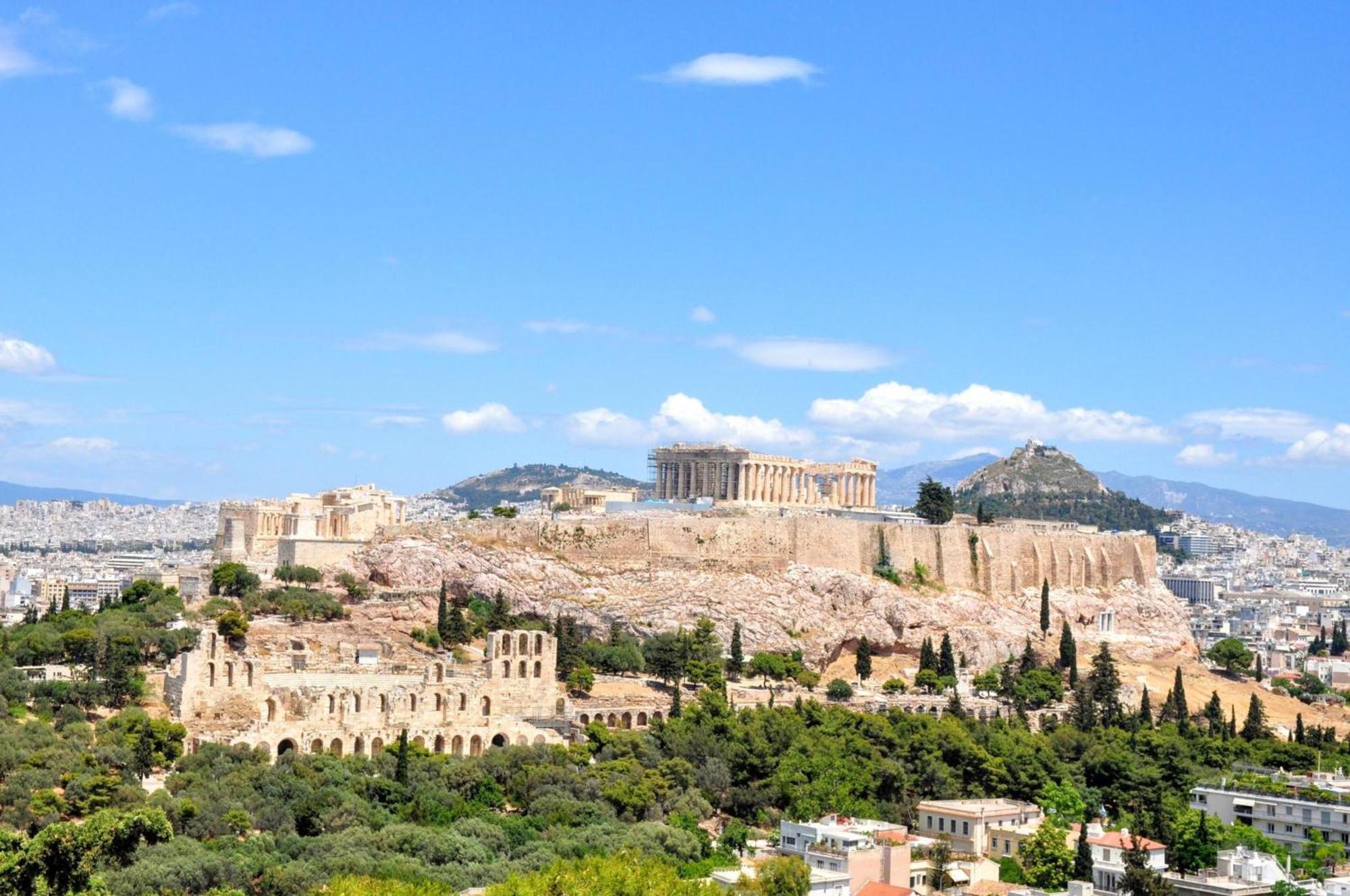 Elegant Apartment Under The Acropolis Athen Exterior foto